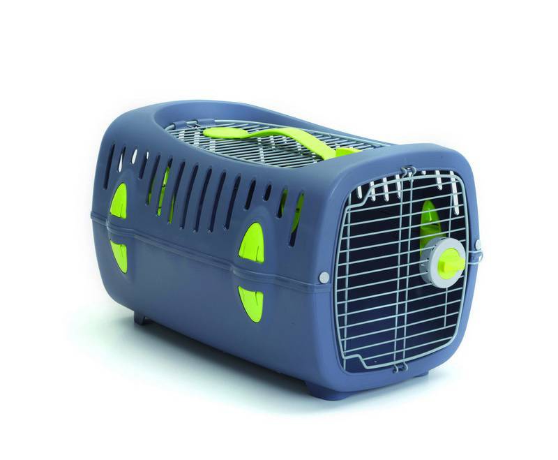 Cușcă de transport pentru câini 'TOURING 1 DE LUXE' OPEN | gri