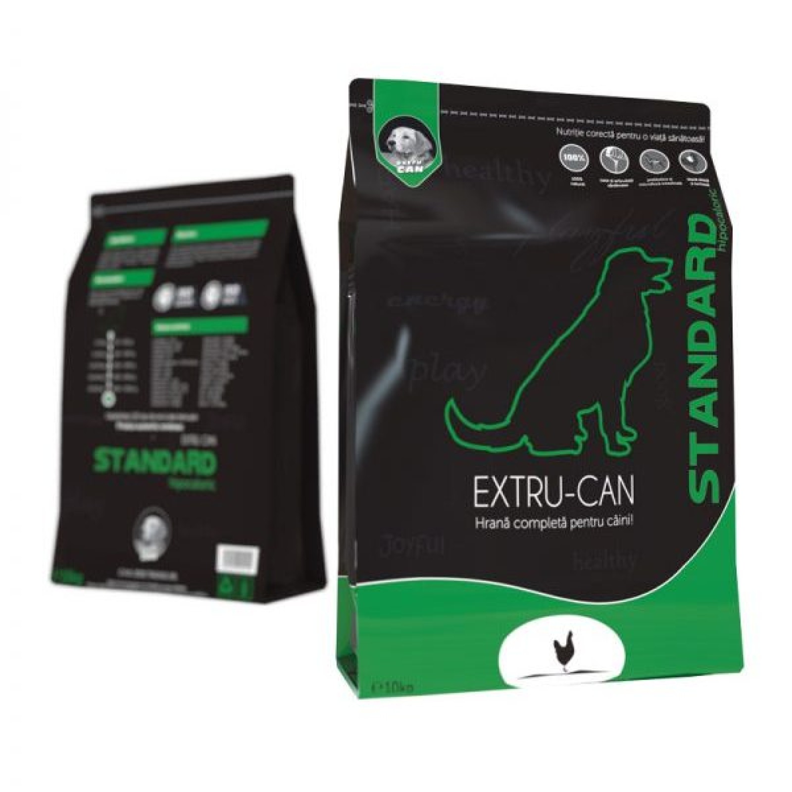 EXTRU - CAN HIPOCALORIC 18 / 8 10 kg / sac pentru câini