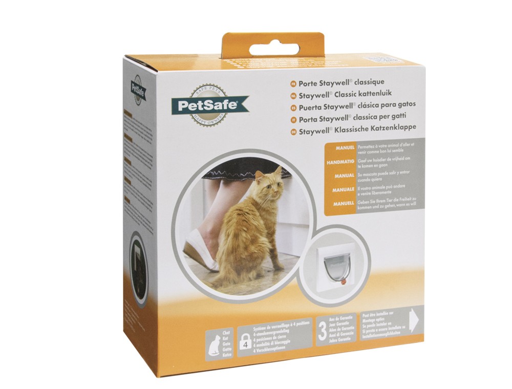 UȘĂ PENTRU PISICI STAYWELL 917 CU TUNEL