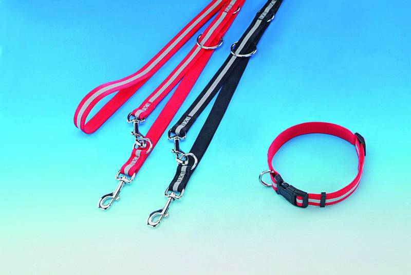 REFLEKTOR ZGARDĂ & LEȘĂ DRESAJ NEGRU 200 CM X 10 MM