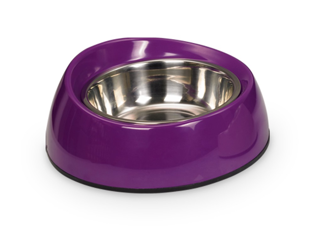 Castron din melamina 'SLOPE' | mov | 700ml