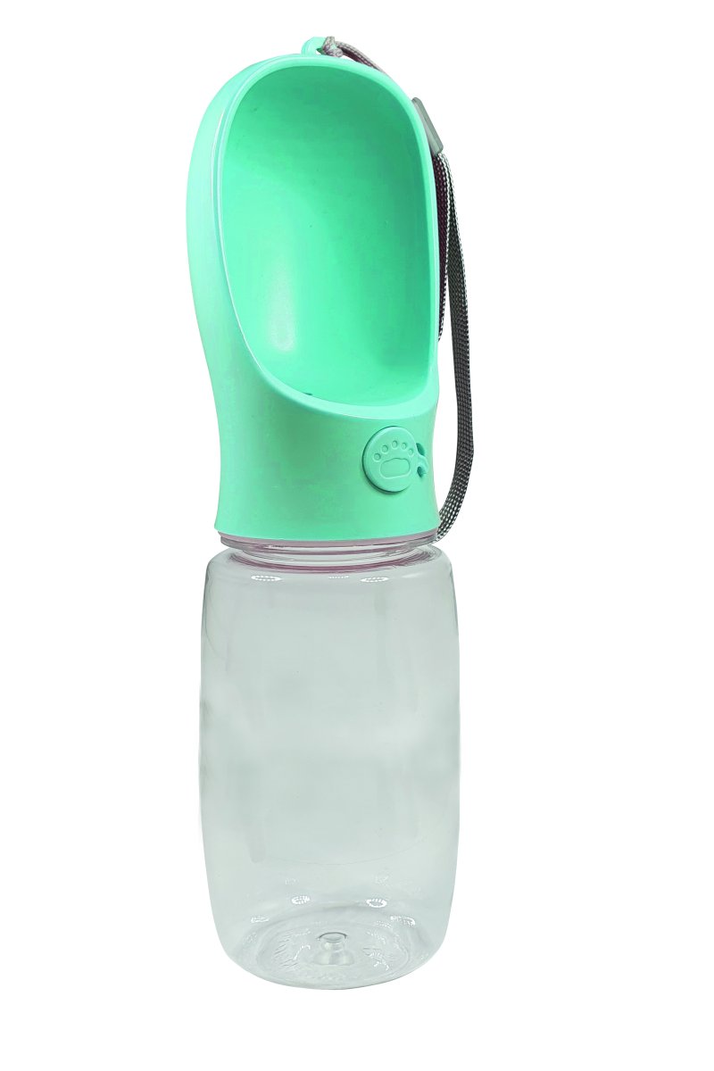 Sticla pentru apă pentru câini | 550 ml | menta