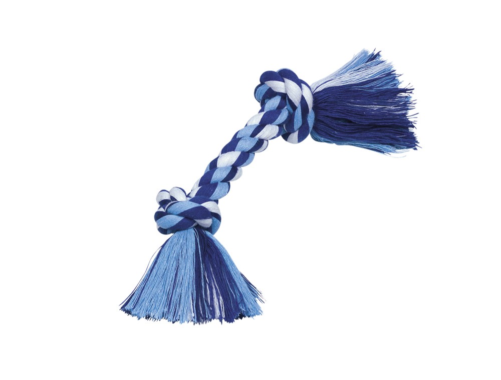 FRANGHIE DE JOACA PENTRU CÂINI | 90 g | 2 noduri | multi-color