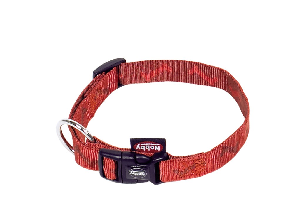 Zgarda 'Soft Bone' Terracotta L: 50-65 CM; W: 25 MM pentru câini