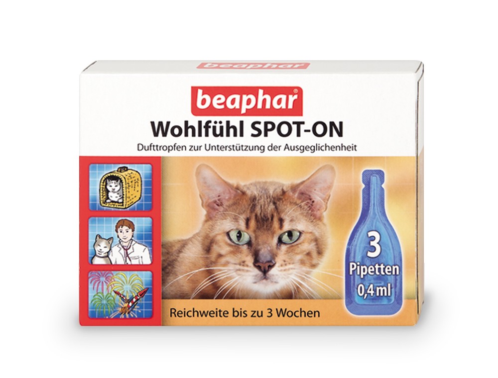 WELL FEEL SPOT-ON PENTRU PISICI, 3 X 0,4 ML PIPETE