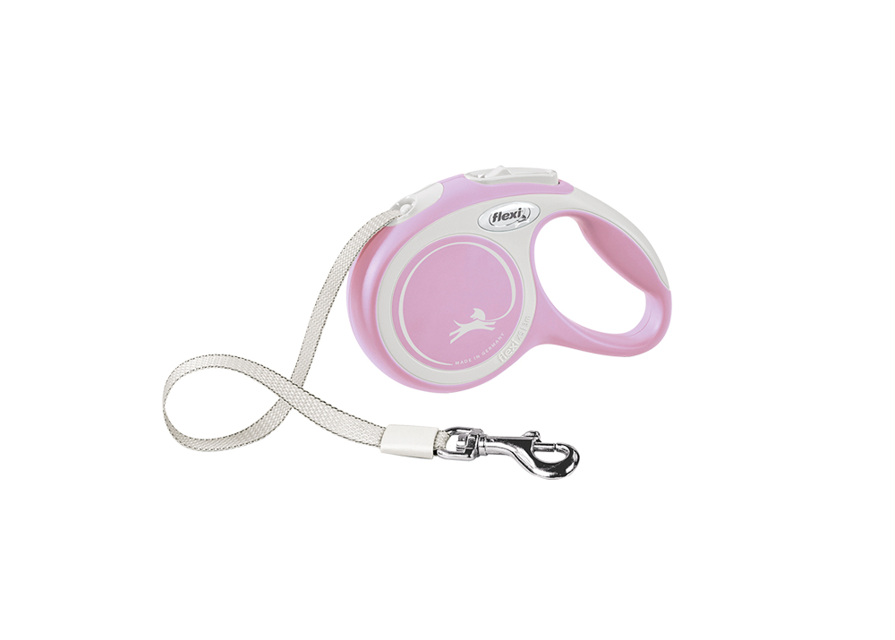 Flexi New Comfort XS | Banda 3m | rose