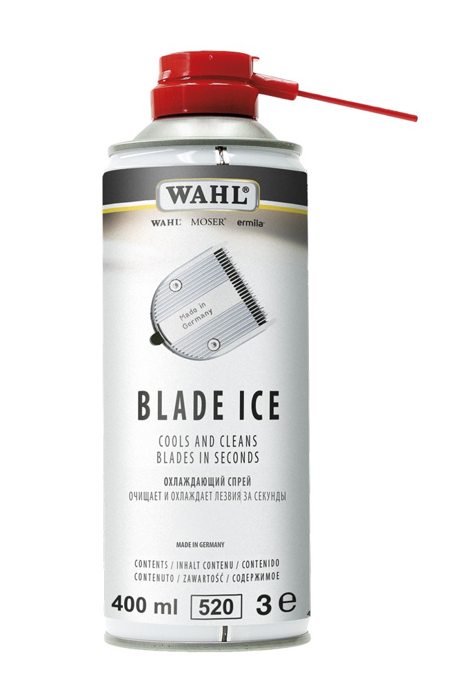 Spray pentru cuțite WAHL / MOSER | Blade Ice 4 în 1 | 400 ml