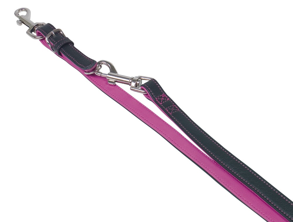 Lesă de antrenament 'PACIFIC', FUCHSIA 2 M; 18 MM pentru câini