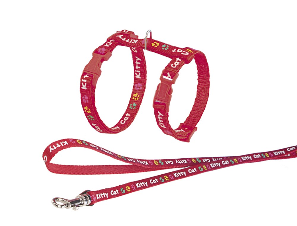 SET 'KITTY CAT', RED pentru pisici