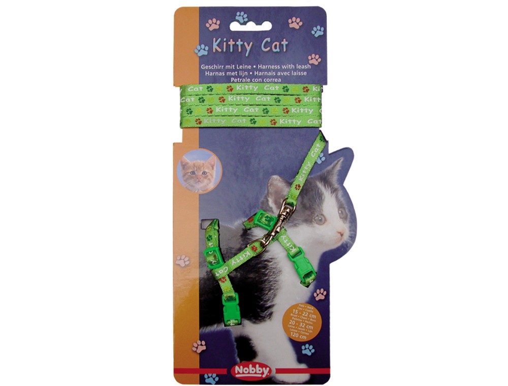 SET 'KITTY CAT', GREEN pentru pisici