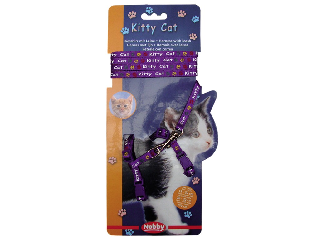 SET 'KITTY CAT', PURPLE pentru pisici