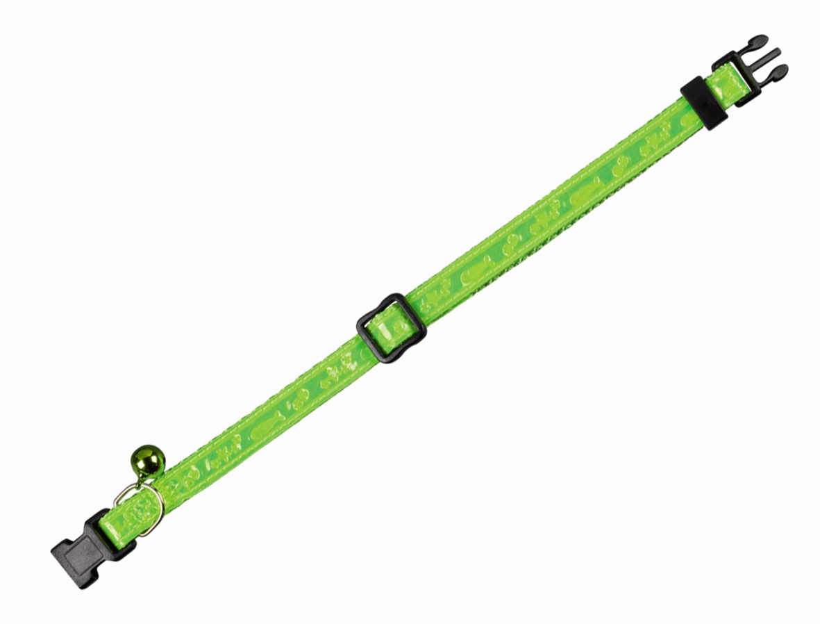 Zgarda pentru pisici 'NEON' | galben neon