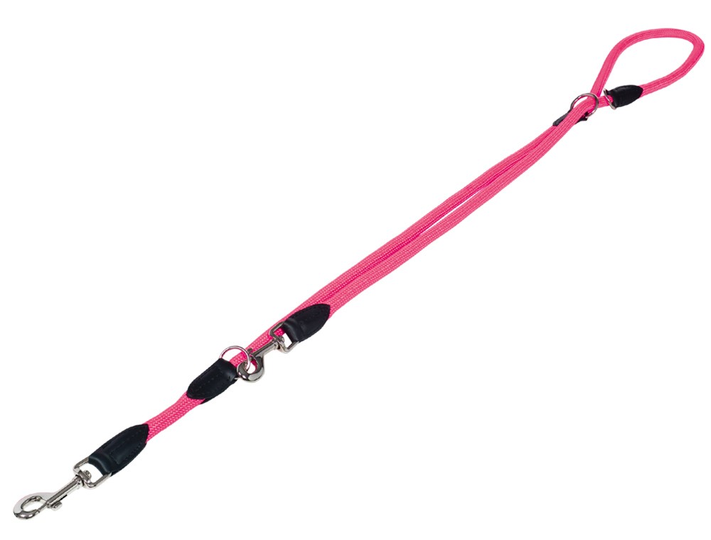 Lesă de antrenament 'FUN ROYAL', NEO PINK L: 200 CM; W: 13 MM pentru câini