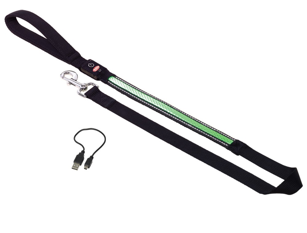 Lesa pentru câini 'FLASH MESH' | verde | L: 120 CM; W: 25MM