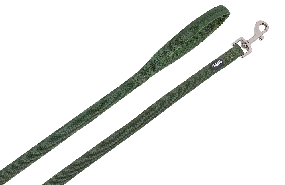 Lesă pentru câini 'SOFT GRIP' | forest | L: 120 CM; W: 20 MM