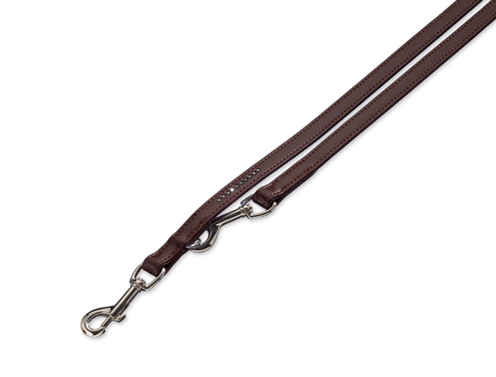 Lesă de antrenament 'Crystal', maro L: 200 CM; W: 12 MM