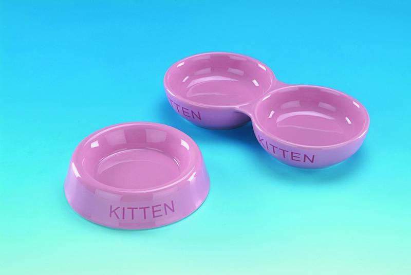 Castron ceramică pentru pisici 22.5 CM roz