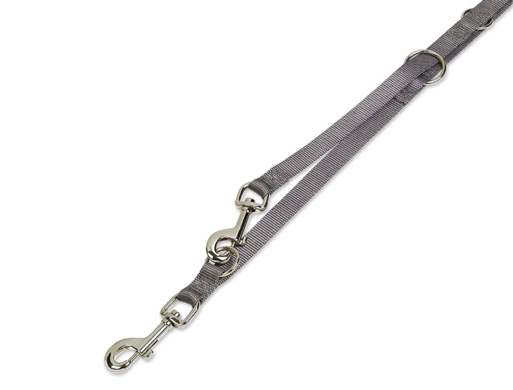 Lesă de dresaj 'CLASSIC', GRI L: 200 CM; W: 25 MM