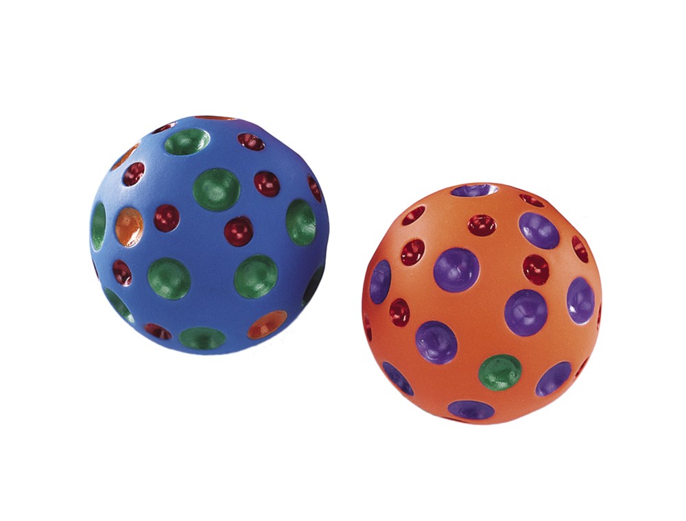 MINGE DIN VINIL CU FORMĂ DE BRÂNZĂ, CULORI ASORTATE 7,5 CM pentru păsări