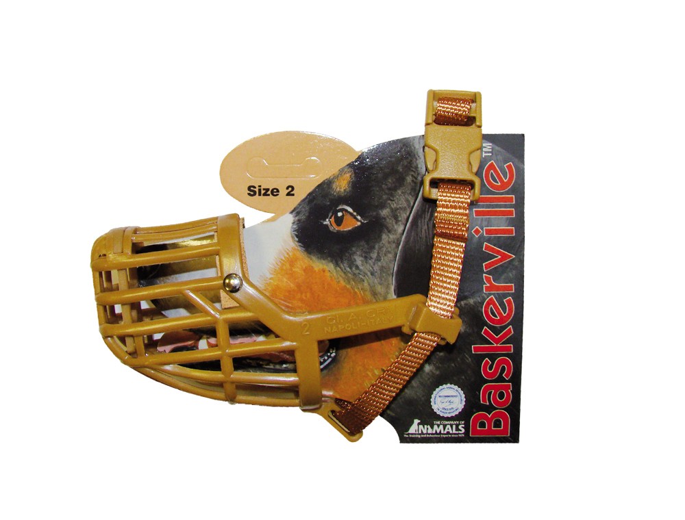 Botnita pentru caini 'BASKERVILLE' | Marimea 2 | 20 cm | bot 5 cm