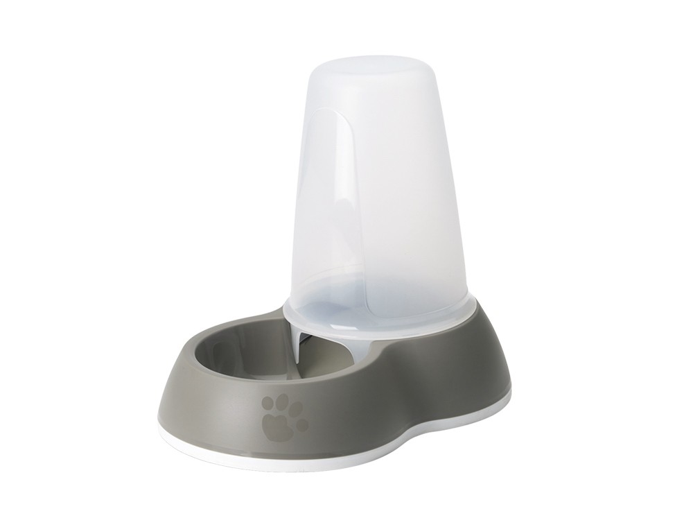 Adapatoare pentru caini | 'Loop-Food-Store' | taupe | M | 26 x 17,5 x 23 cm | 1,5 l