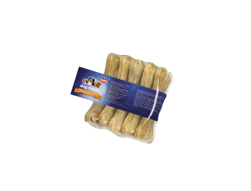 OSICE RAWHIDE PRESATE, 5 BUC; 11,5 CM; 40 G