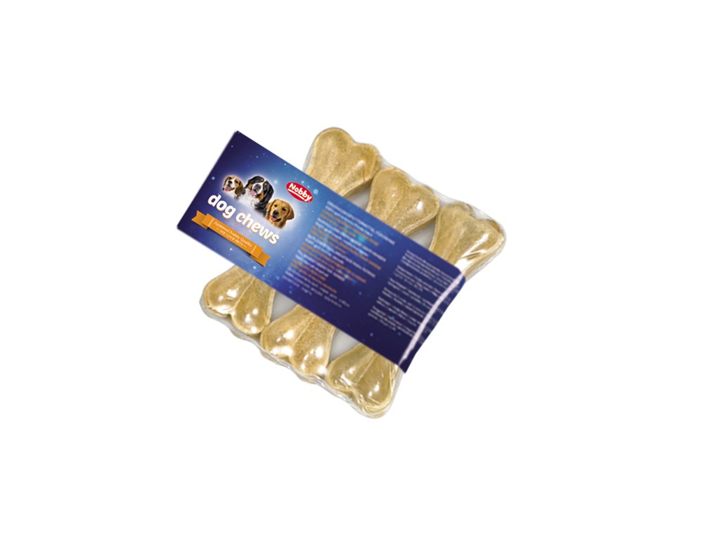 OSICE RAWHIDE PRESATE, 3 BUC; 13,0 CM; 60 G