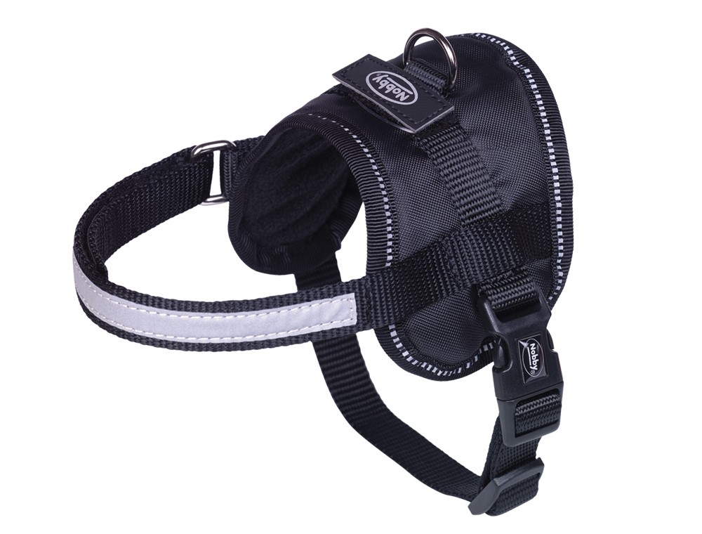 Ham 'Seguro' Mini pentru câini | negru | talie: 31-40 cm; W: 15 mm