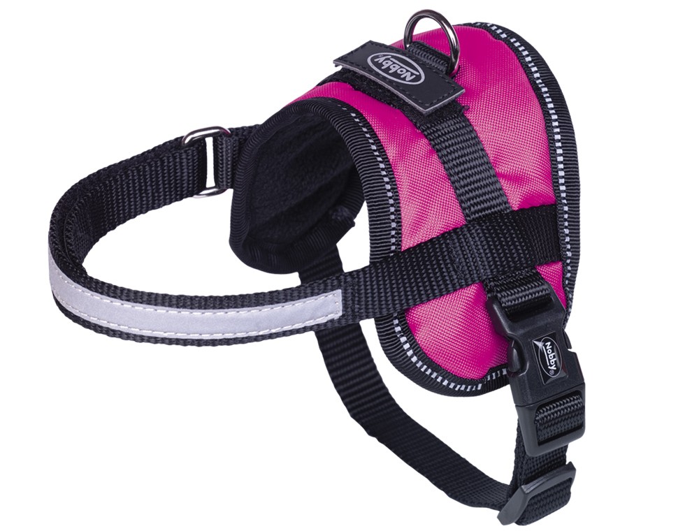 Ham 'Seguro' Mini pentru câini | capsuna | talie: 31-40 cm; W: 15 mm