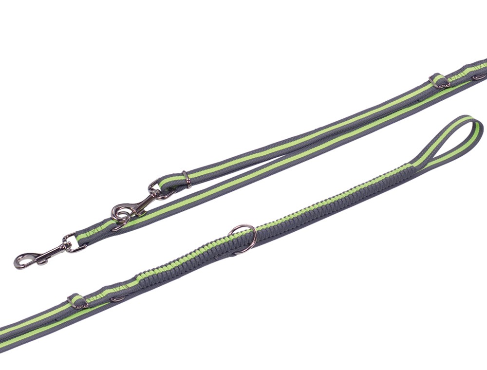 Lesa antrenament pentru câini | 'Variado' | W: 20mm; L: 2.1-2.4m | galben neon