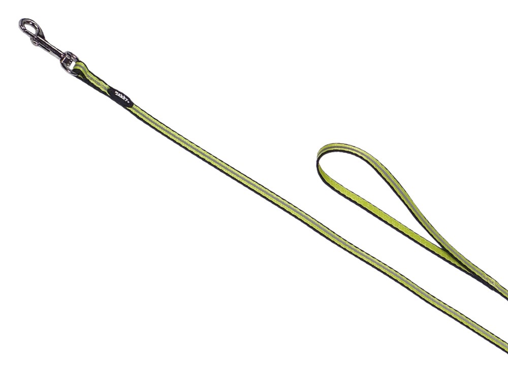 Lesa pentru câini 'Mini Reflect' | galben neon | W: 10mm; L: 120cm