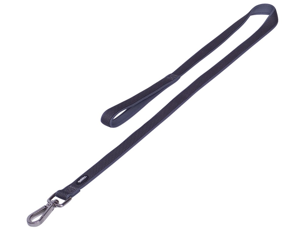 Lesa pentru câini 'Classic Preno Royal' | gri inchis | L: 120 cm; W: 15/20 mm