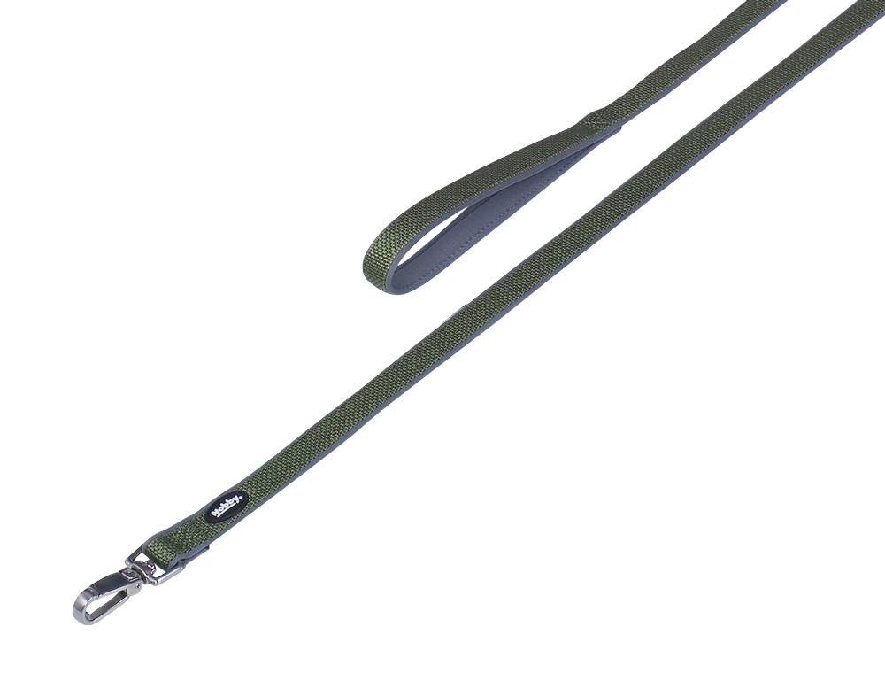 Lesa pentru câini 'Classic Preno Royal' | verde oliv | L: 120 cm; W: 15/20 mm