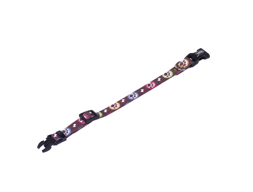 Zgarda pentru pisici 'Paw' | L: 13-20 cm; W: 10 mm