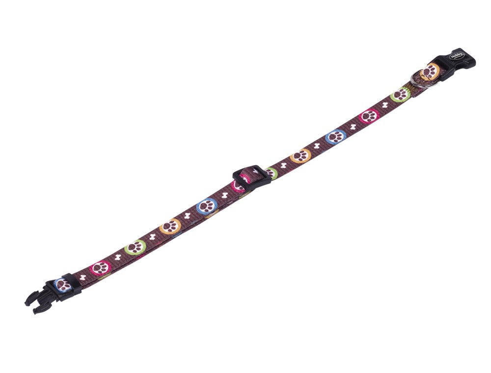 Zgarda pentru pisici 'Paw' | L: 20-35 cm; W: 10 mm