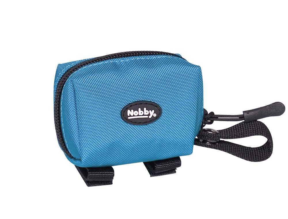 Dozator pentru pungi de excremente pentru câini 'RIO' | albastru deschis | 7,5 x 4 x 5 cm