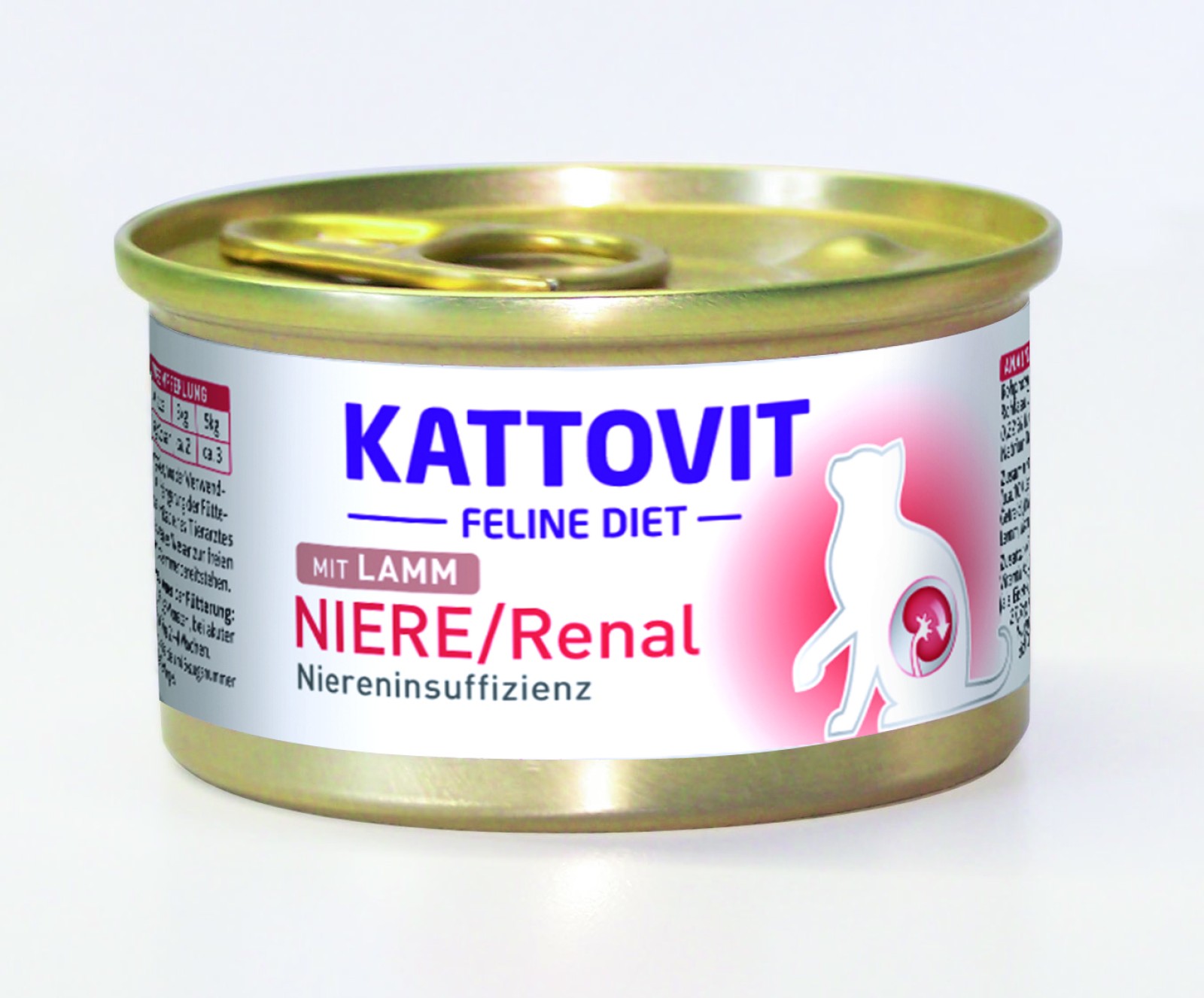 KATTOVIT FELINE DIET 24x85g Conserva- Renal cu miel