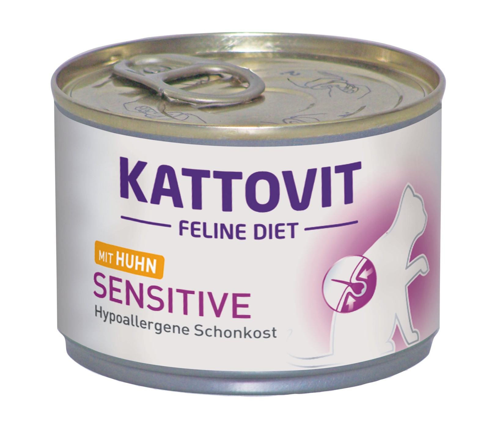 KATTOVIT FELINE DIET 12x175g Conserva - Sensitive cu pui