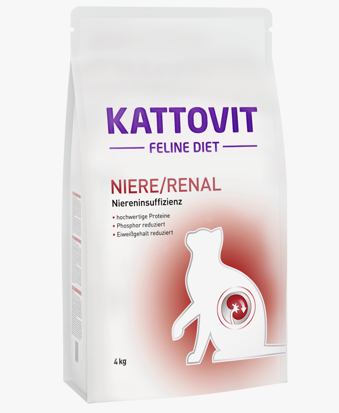 KATTOVIT FELINE DIET 3x4 kg Sac (Hrana uscata) - Renal pentru pisici