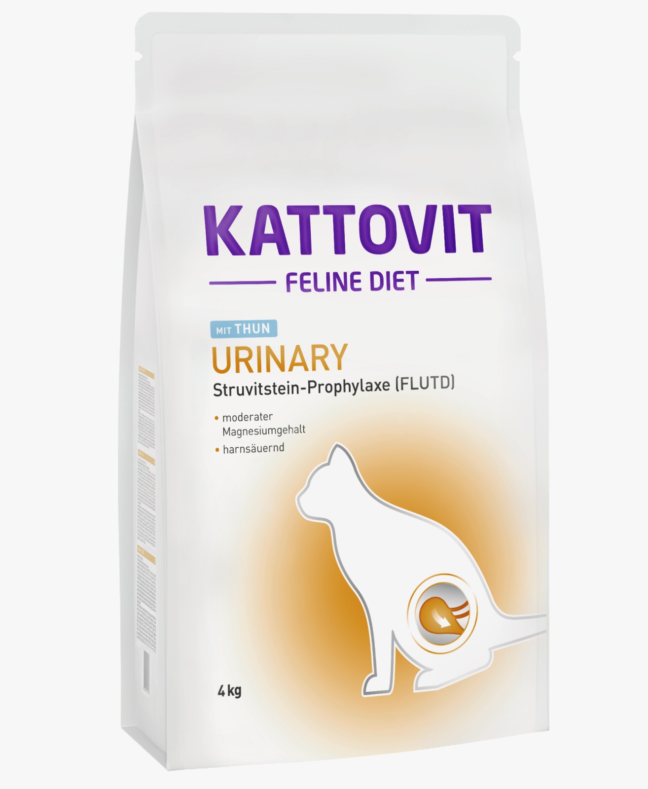 KATTOVIT FELINE DIET 3x4 kg Sac (Hrana uscata) - Urinary cu ton pentru pisici