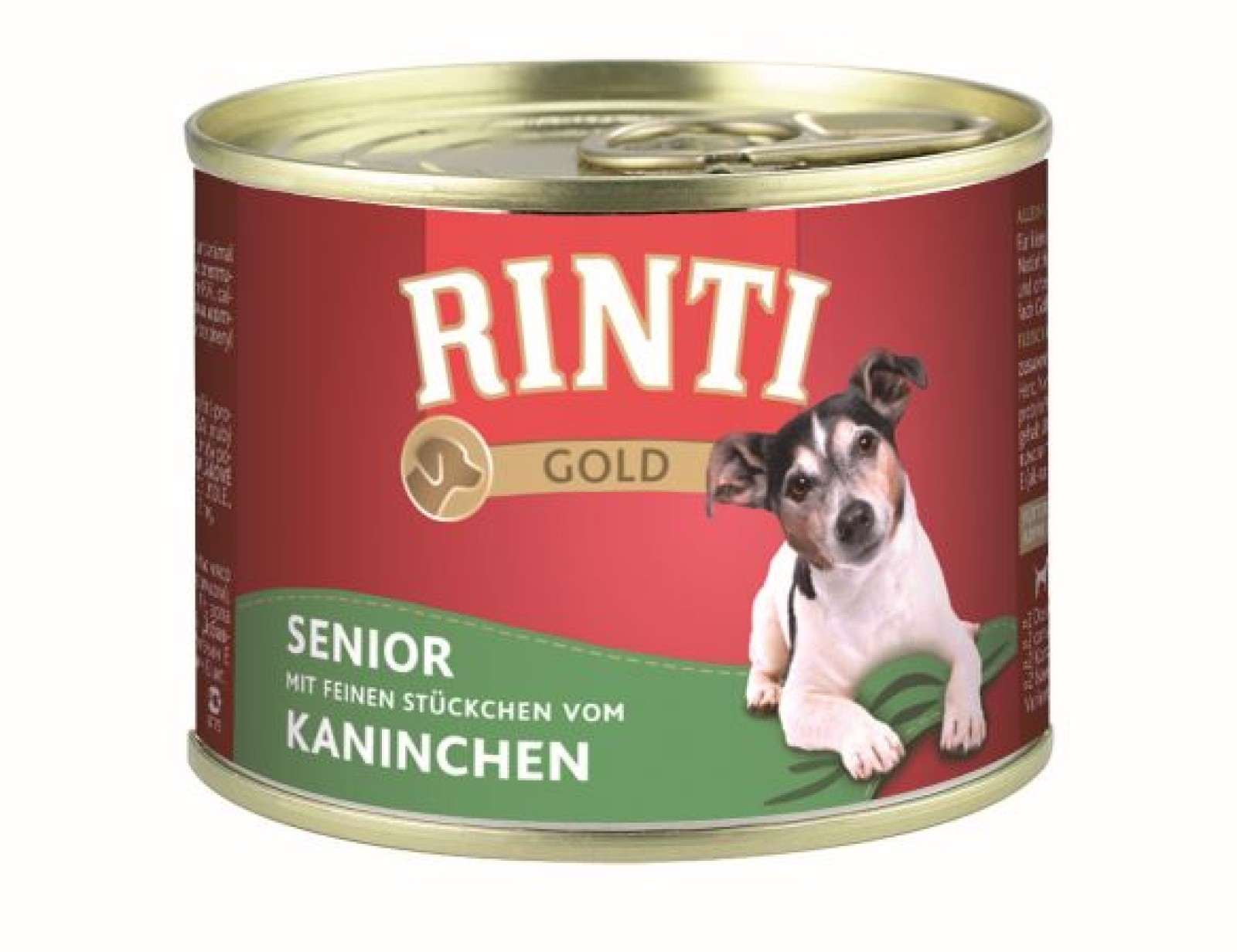RINTI GOLD 12x185g Conserva - Senior + Iepure pentru caini