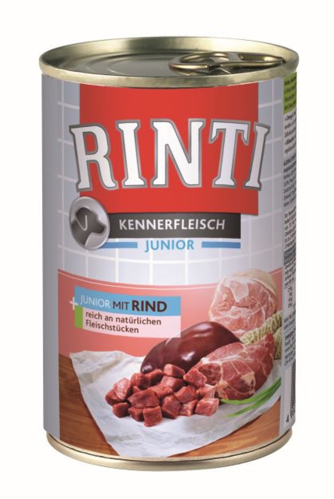 RINTI KENNERFLEISCH 24x400g Conserva - Junior + Vita