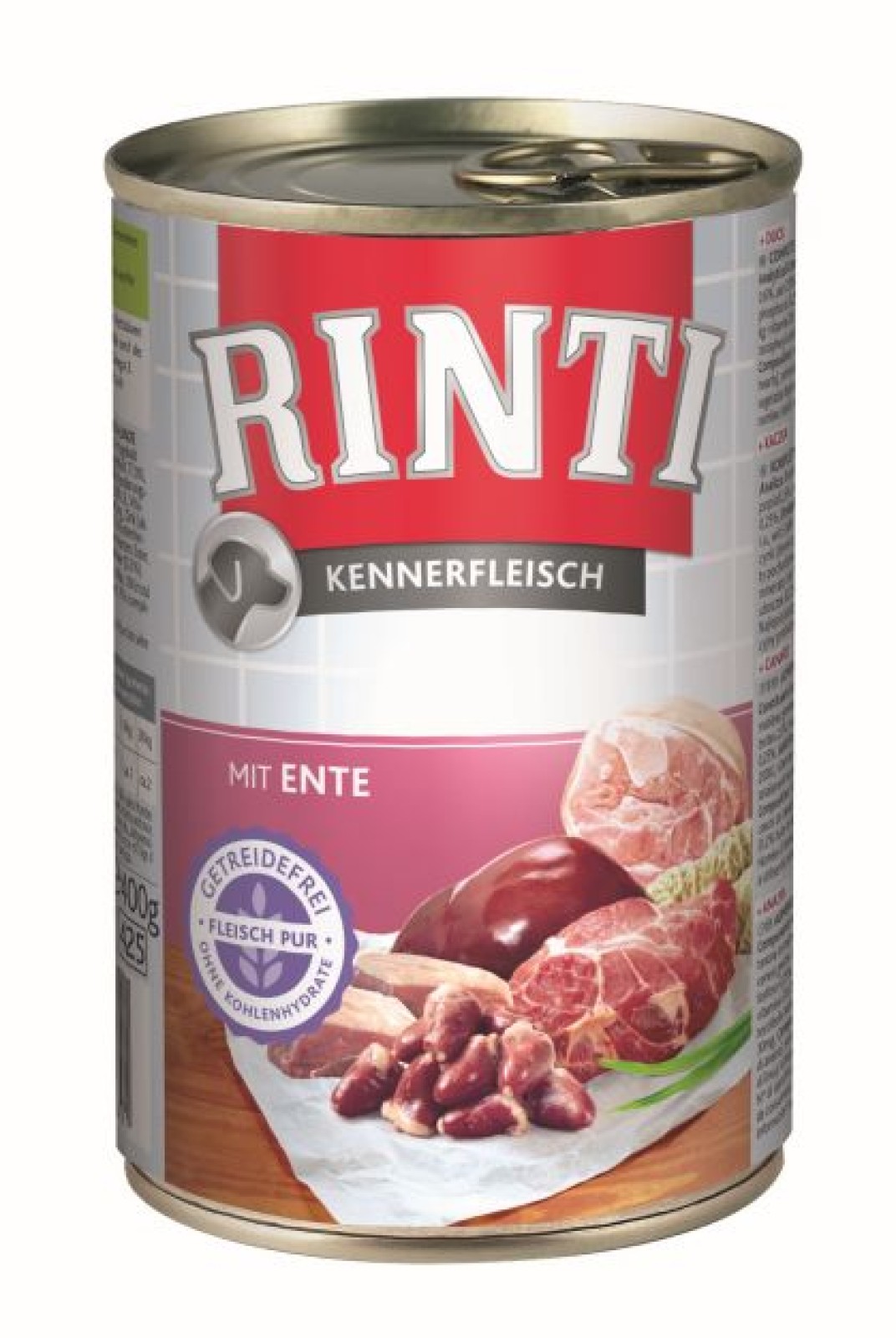 RINTI KENNERFLEISCH 24x400g Conserva - Rata