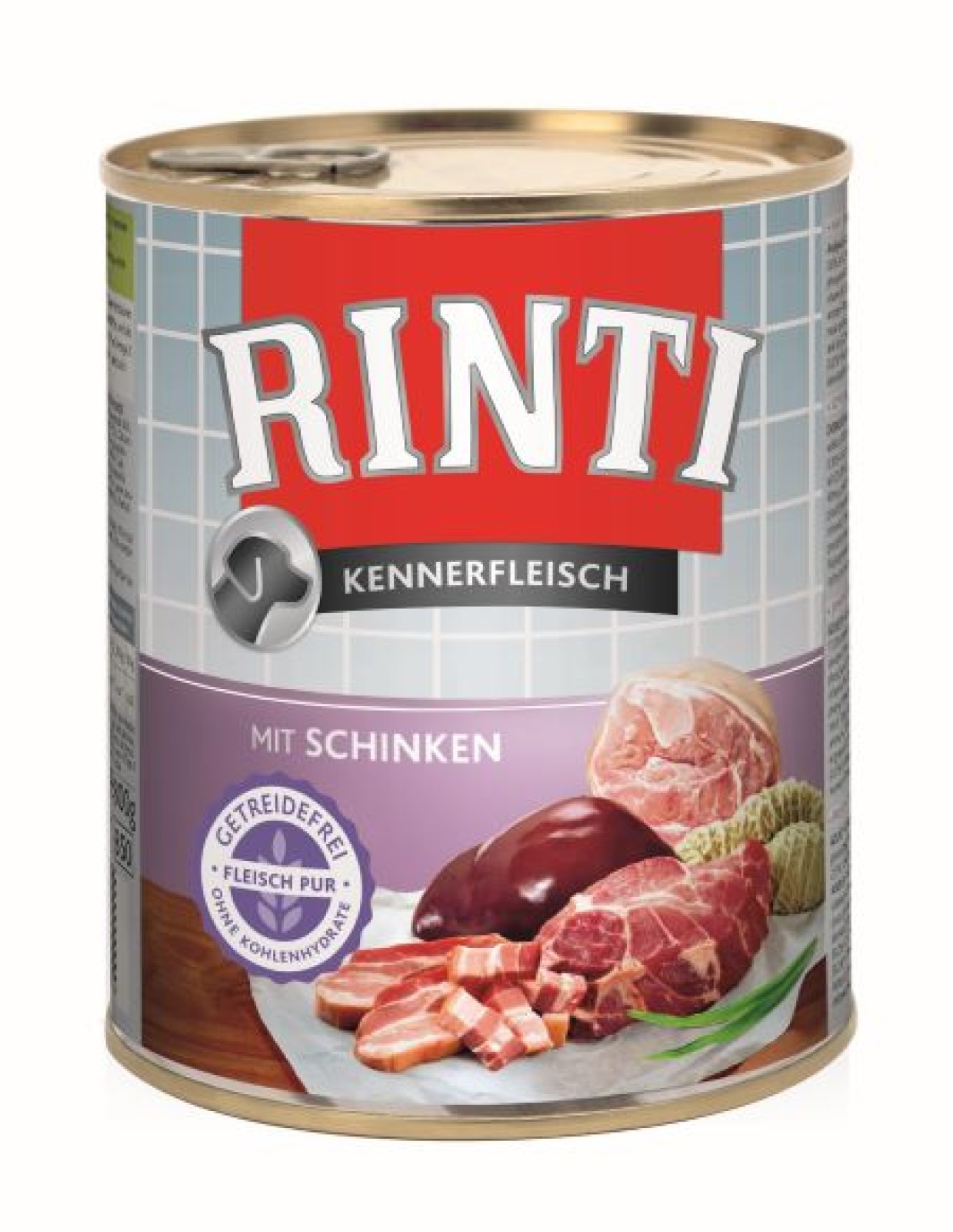 RINTI KENNERFLEISCH 12x800g Conserva - Sunca