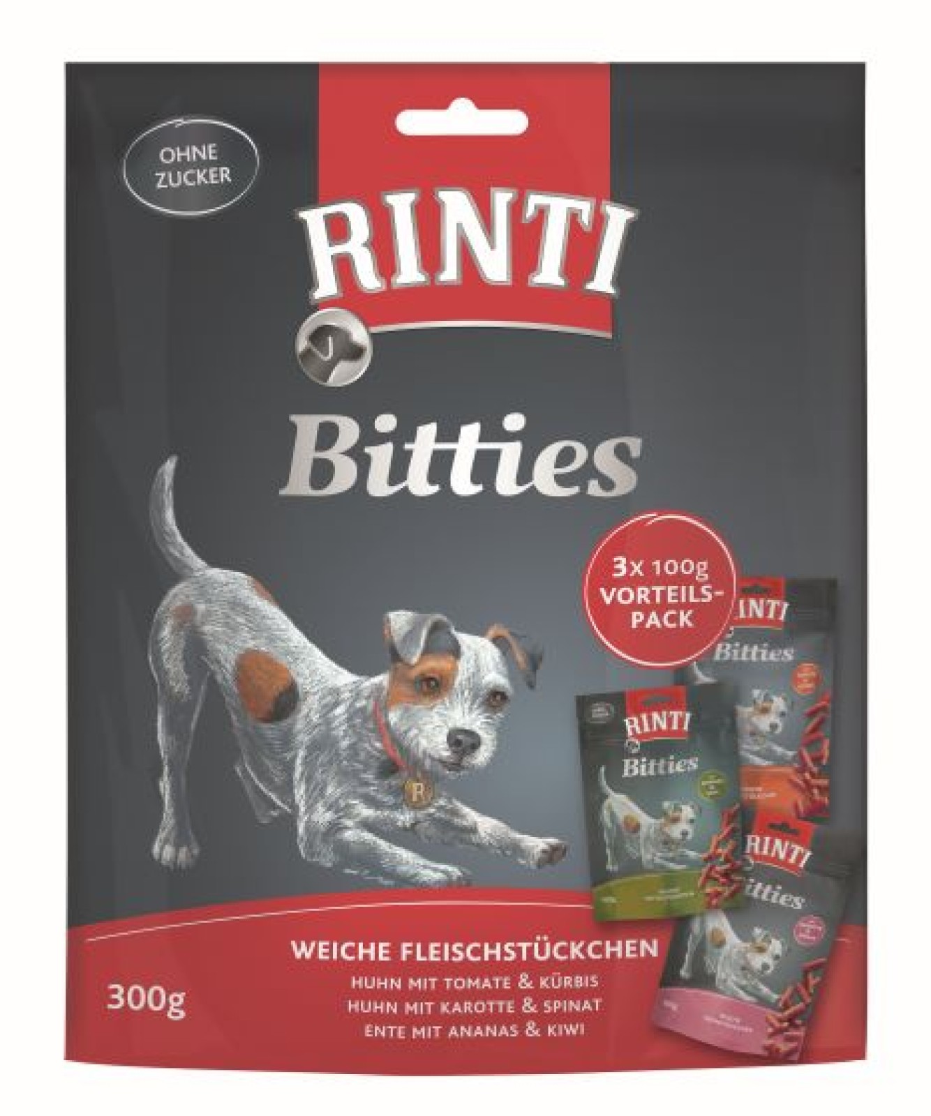 RINTI BITTIES 8x3x100g Bitties Multipack