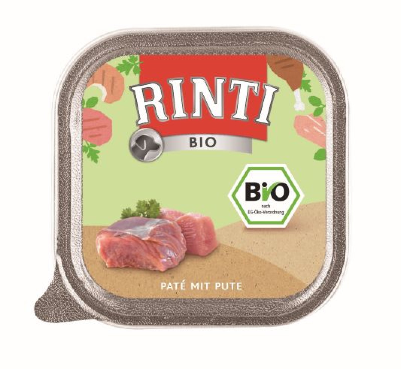 RINTI BIO 11x150g pateu - Bio cu curcan