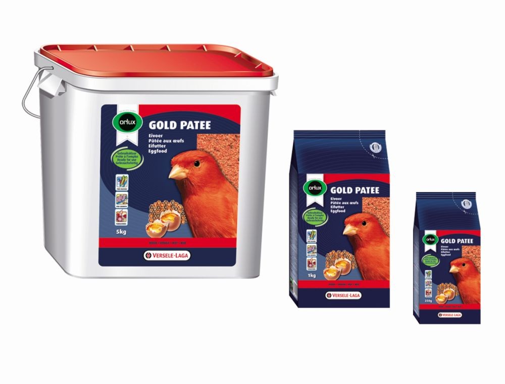 Hrana pasari | Hrana pentru canari rosii "ORLUX GOLD PATEE RED" | 250 G