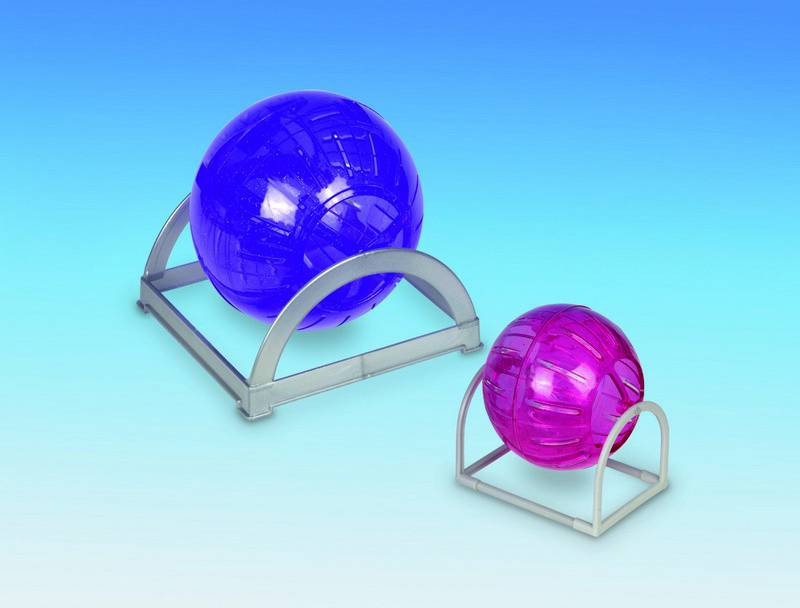 ROLLER BALL SMALL WITH STAND  12 CM