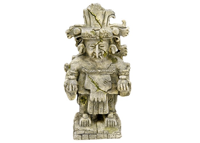 Accesorii pesti | Ornament pentru acvariu | "MAYA DEITY" | L10,5 X W8,5 X H19 CM