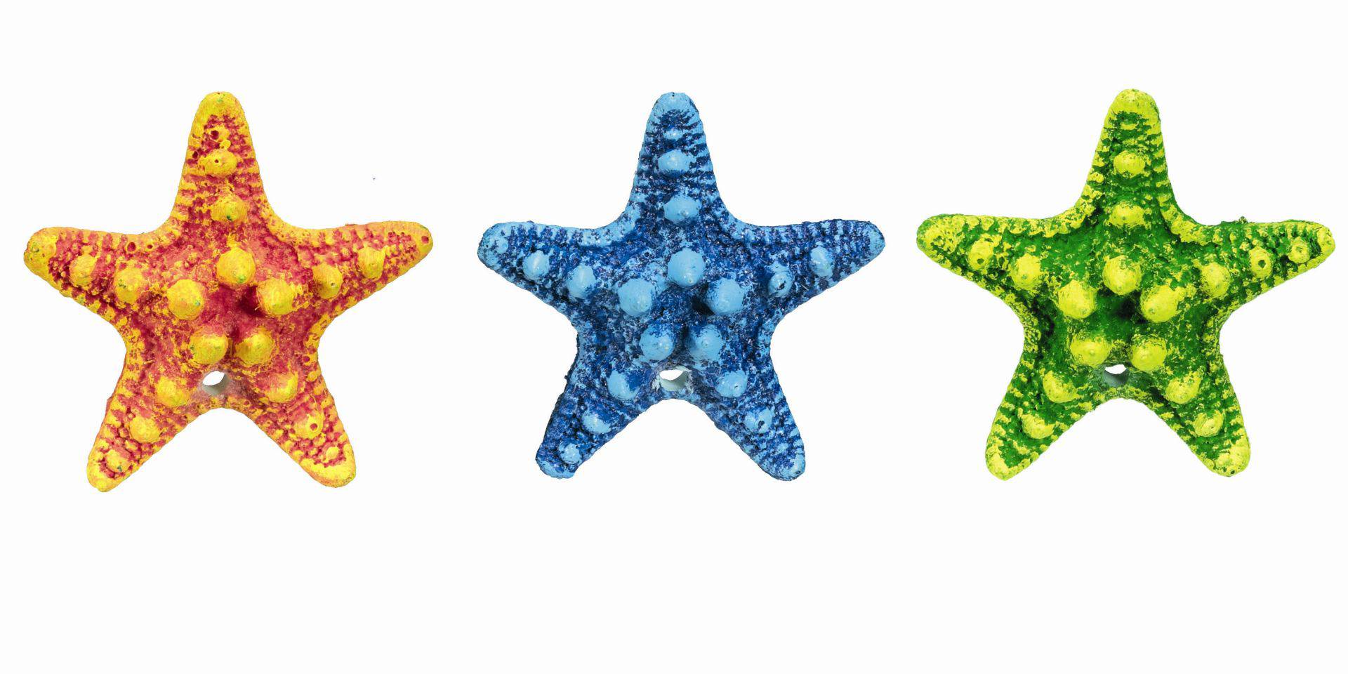 Accesorii pesti | Ornament pentru acvariu | "STARFISH" ASSORTMENT 5 | L5 X W5 X H1,5 CM